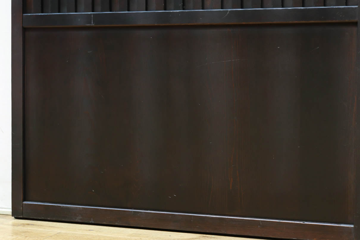 幅915ミリ　風情ある無双づくりの板戸　F8480　在庫1枚