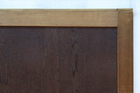 唐獅子の親子に牡丹を添えた歴史を重ねた味わい深い絵戸一組　F8481ab　在庫2枚一組