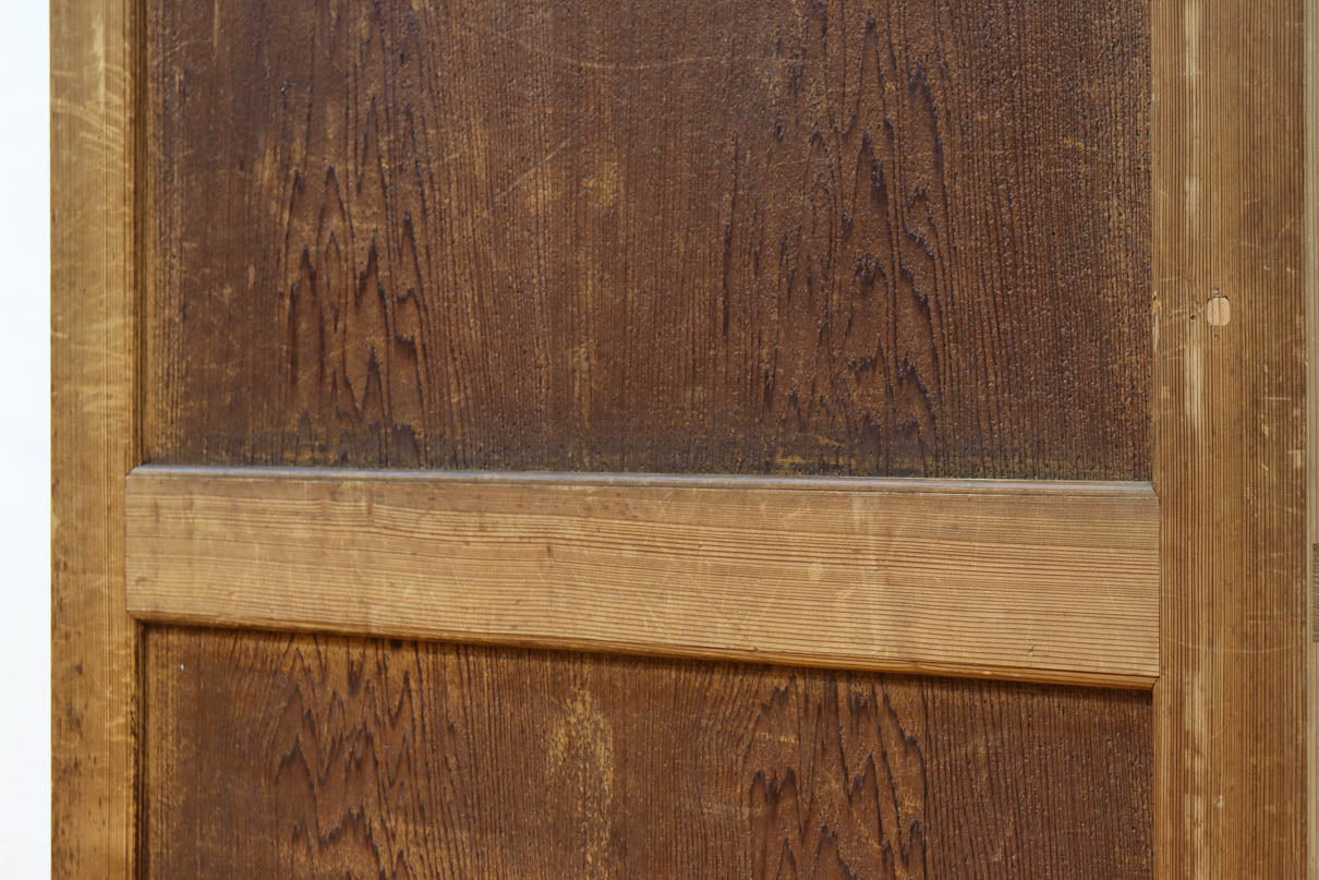 唐獅子の親子に牡丹を添えた歴史を重ねた味わい深い絵戸一組　F8481ab　在庫2枚一組