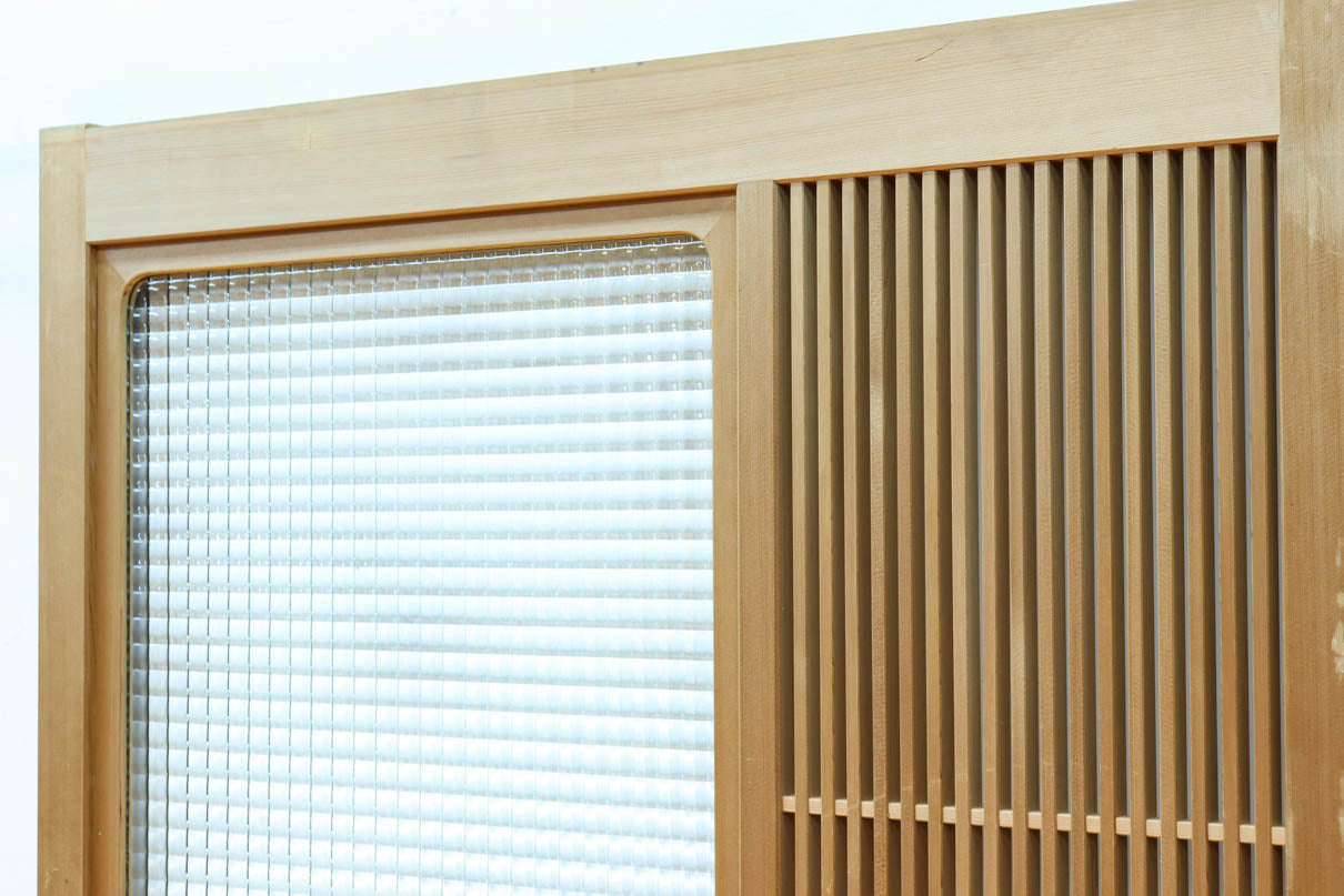 Glass door set F8487ab