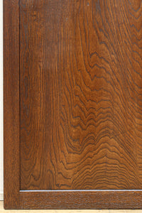 幅878ミリ　優美な杢目とモールガラスの温かみあるガラス戸　F8488　在庫1枚