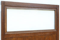 幅878ミリ　優美な杢目とモールガラスの温かみあるガラス戸　F8488　在庫1枚