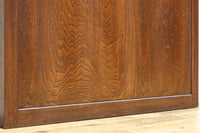 幅878ミリ　優美な杢目とモールガラスの温かみあるガラス戸　F8488　在庫1枚