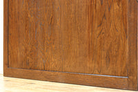 幅878ミリ　優美な杢目とモールガラスの温かみあるガラス戸　F8488　在庫1枚