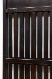 幅924ミリ　深い色合いで落ち着きのある無双板戸　F8497　在庫2枚