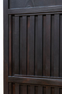 幅924ミリ　深い色合いで落ち着きのある無双板戸　F8497　在庫2枚