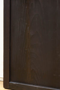 幅924ミリ　深い色合いで落ち着きのある無双板戸　F8497　在庫2枚