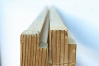 竹と波板装飾で和の風合い溢れる簾戸　F8505　在庫2枚