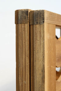 竹と波板装飾で和の風合い溢れる簾戸　F8505　在庫2枚