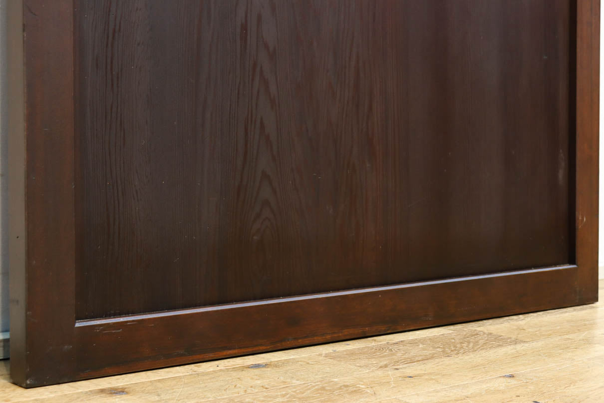 幅938ミリ　深みのある色彩で時代を醸し出す板戸　F8507　在庫2枚