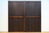 幅938ミリ　深みのある色彩で時代を醸し出す板戸　F8507　在庫2枚