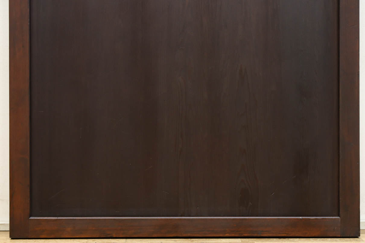 幅938ミリ　深みのある色彩で時代を醸し出す板戸　F8507　在庫2枚