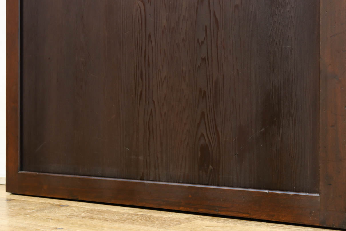 幅938ミリ　深みのある色彩で時代を醸し出す板戸　F8507　在庫2枚