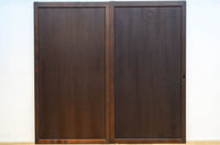 幅938ミリ　深みのある色彩で時代を醸し出す板戸　F8507　在庫2枚