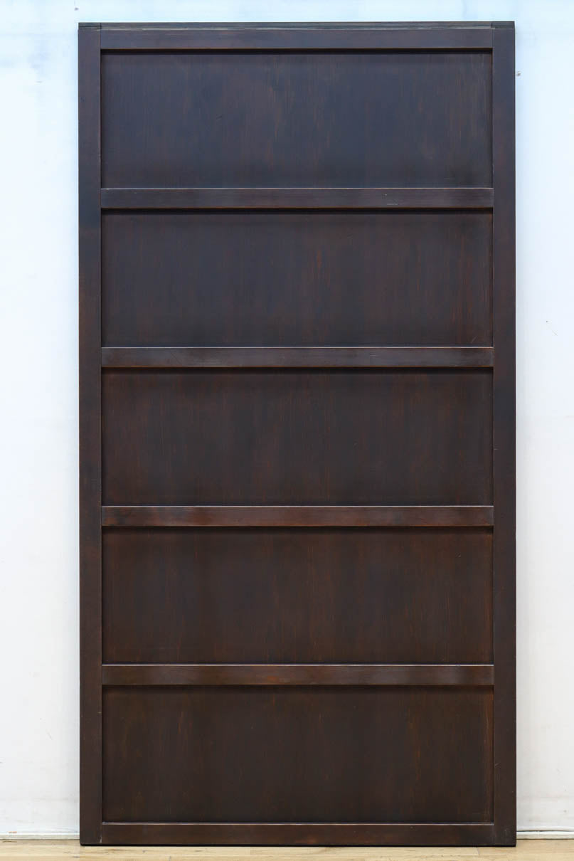 幅933ミリ　横桟が趣きを深める舞良戸　F8508　在庫4枚