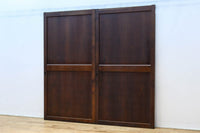 幅911ミリ　ゆったりと流れる杢目で上品な眺めの板戸　F8509　在庫2枚