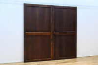 幅911ミリ　ゆったりと流れる杢目で上品な眺めの板戸　F8509　在庫2枚