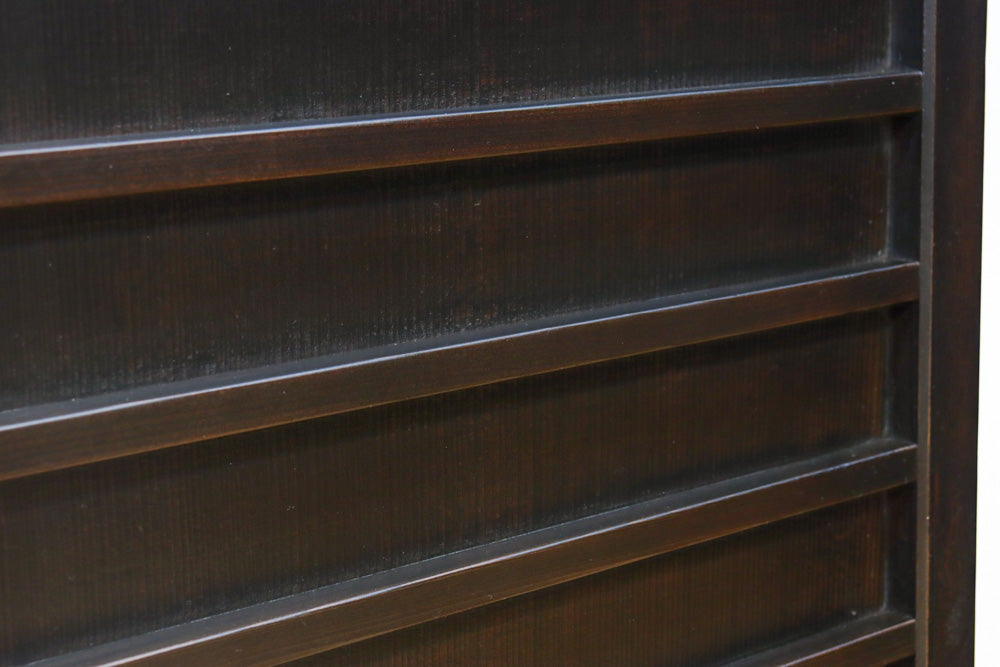 時代の風格ある舞良戸と障子戸の京町屋障子セット　F8511　在庫4枚1組