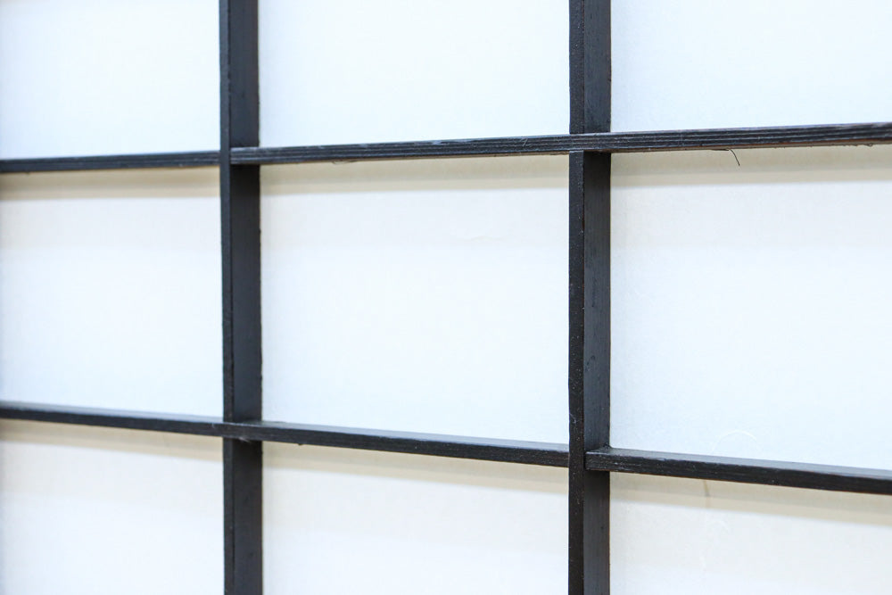 時代の風格ある舞良戸と障子戸の京町屋障子セット　F8511　在庫4枚1組