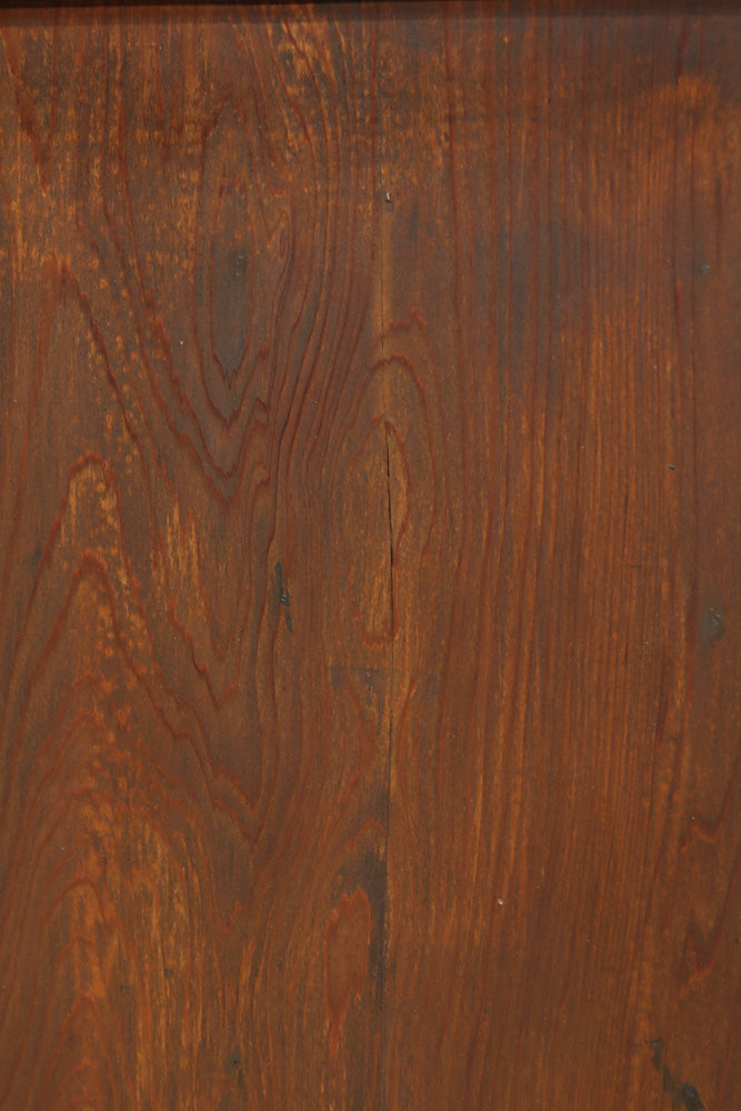 幅817ミリ　グリーンカラーの大きな十字枠が目を引くガラス戸　F8523　在庫1枚