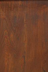 幅817ミリ　グリーンカラーの大きな十字枠が目を引くガラス戸　F8523　在庫1枚