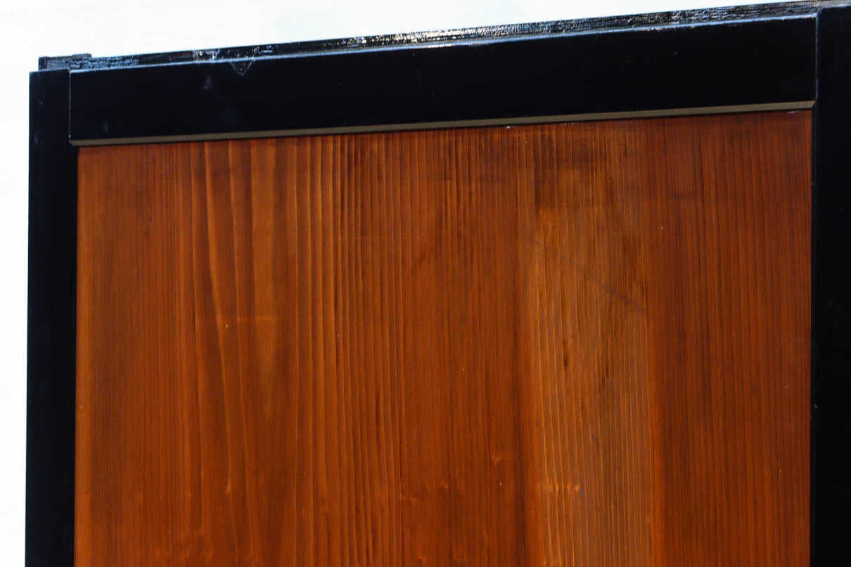 幅868ミリ　極上‼︎漆の艶が美しい上品な一枚板戸　F8532　在庫2枚