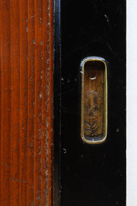 幅868ミリ　極上‼︎漆の艶が美しい上品な一枚板戸　F8532　在庫2枚