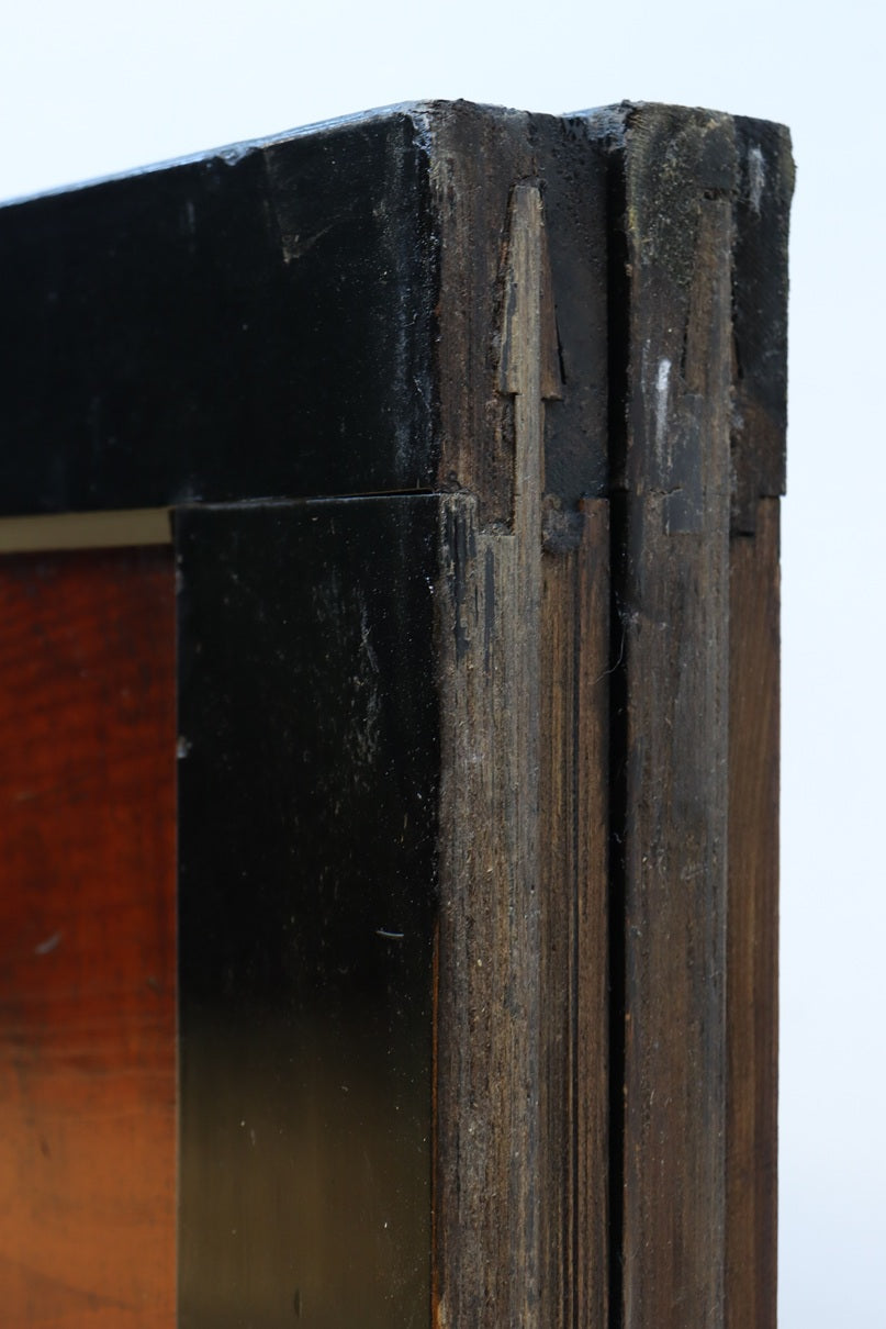 幅868ミリ　極上‼︎漆の艶が美しい上品な一枚板戸　F8532　在庫2枚