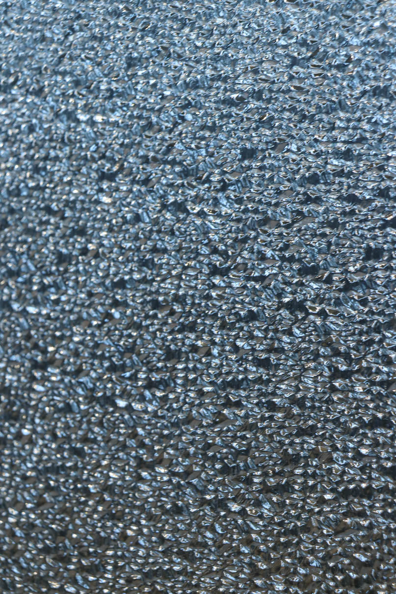 幅862ミリ　高さ1722ミリ　色艶の美しいドアノブ付きレトロガラスドア　F8534　在庫1枚