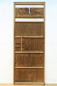 幅665ミリ　スリム幅!! 自然の趣きある流木を活かした板戸　F8546　在庫1枚