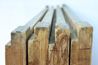 スリム幅!!　自然美の貫禄ある木地色板戸　F8552　在庫4枚