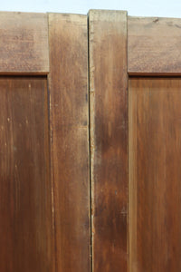 スリム幅!!　自然美の貫禄ある木地色板戸　F8552　在庫4枚