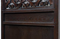 幅700ミリ、高さ2550ミリ　華やかなレリーフ彫刻が印象的な高さのある門扉　F8555ab　在庫(a:1 b:1)枚