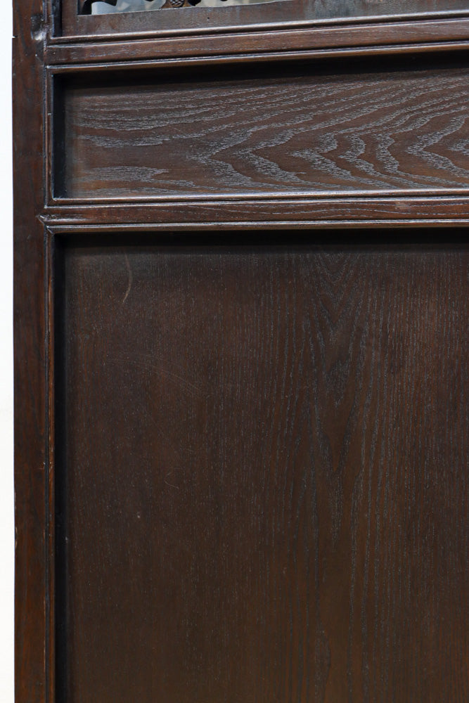 幅700ミリ、高さ2550ミリ　華やかなレリーフ彫刻が印象的な高さのある門扉　F8555ab　在庫(a:1 b:1)枚