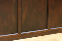 幅873ミリ　市松模様にガラスを配した和モダンなガラス戸　F8557　在庫4枚