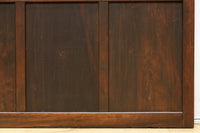 幅873ミリ　市松模様にガラスを配した和モダンなガラス戸　F8557　在庫4枚