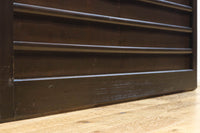 幅1085ミリ　深みのある漆の美しい味わいを纏う平格子戸　F8561　在庫2枚