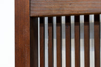 幅890ミリ　縦格子が端然と美しく並ぶ格子戸　F8564　在庫4枚