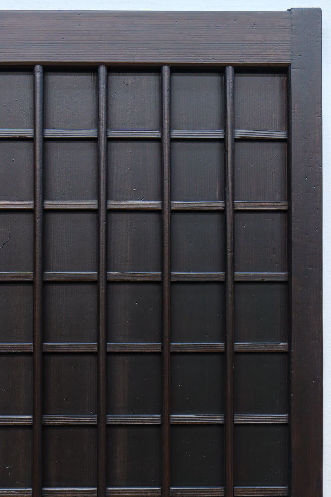 square lattice board door F8568