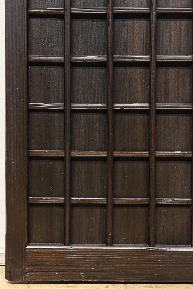 square lattice board door F8568