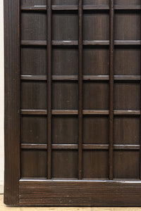 square lattice board door F8568