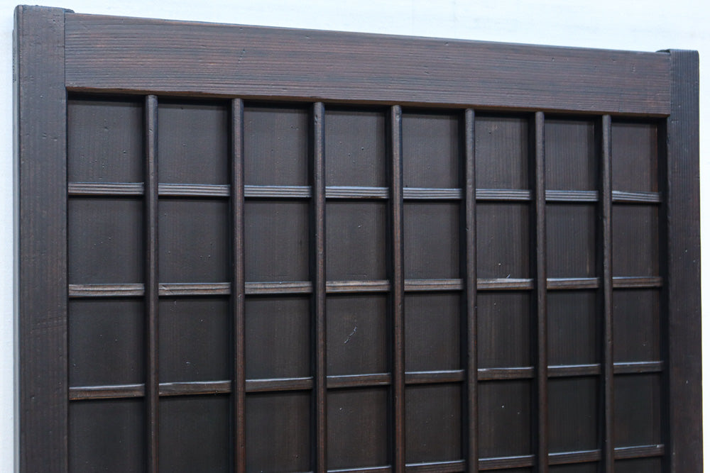 square lattice board door F8568