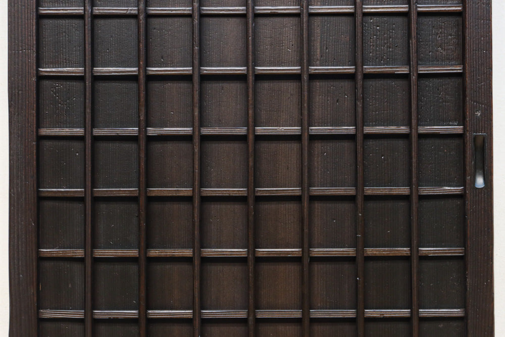 square lattice board door F8568