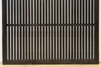 幅894ミリ　深みのある色彩で貫録のある全面格子戸　F8569　在庫3枚