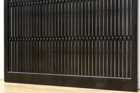 幅913ミリ　平格子づくりで壮観な眺めが魅了する全面幅広格子戸　F8572　在庫2枚