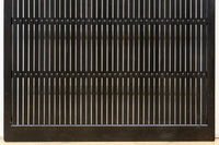 幅913ミリ　平格子づくりで壮観な眺めが魅了する全面幅広格子戸　F8572　在庫2枚