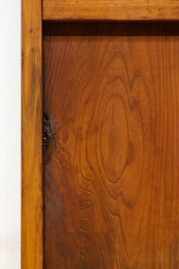 幅602ミリ　色ガラスをアクセントにしたスリム幅のガラス戸　F8579　在庫1枚