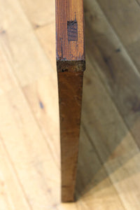 幅602ミリ　色ガラスをアクセントにしたスリム幅のガラス戸　F8579　在庫1枚