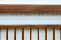 幅602ミリ　色ガラスをアクセントにしたスリム幅のガラス戸　F8579　在庫1枚