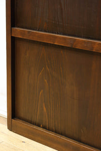 幅604ミリ　スリム幅!! 透かし板が風情を添えるガラス戸　F8580　在庫1枚